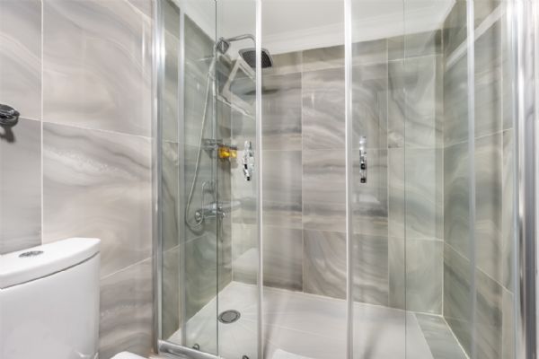 Bathroom Of The Larger Suite, One Of The Adjoining Suites